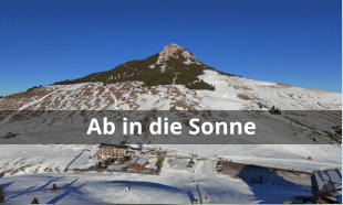 Ab in die Sonne
